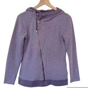 Kuhl Arva asymmetrical full zip hoodie